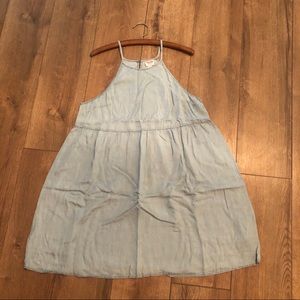 Denim Chambray Oversized Dress